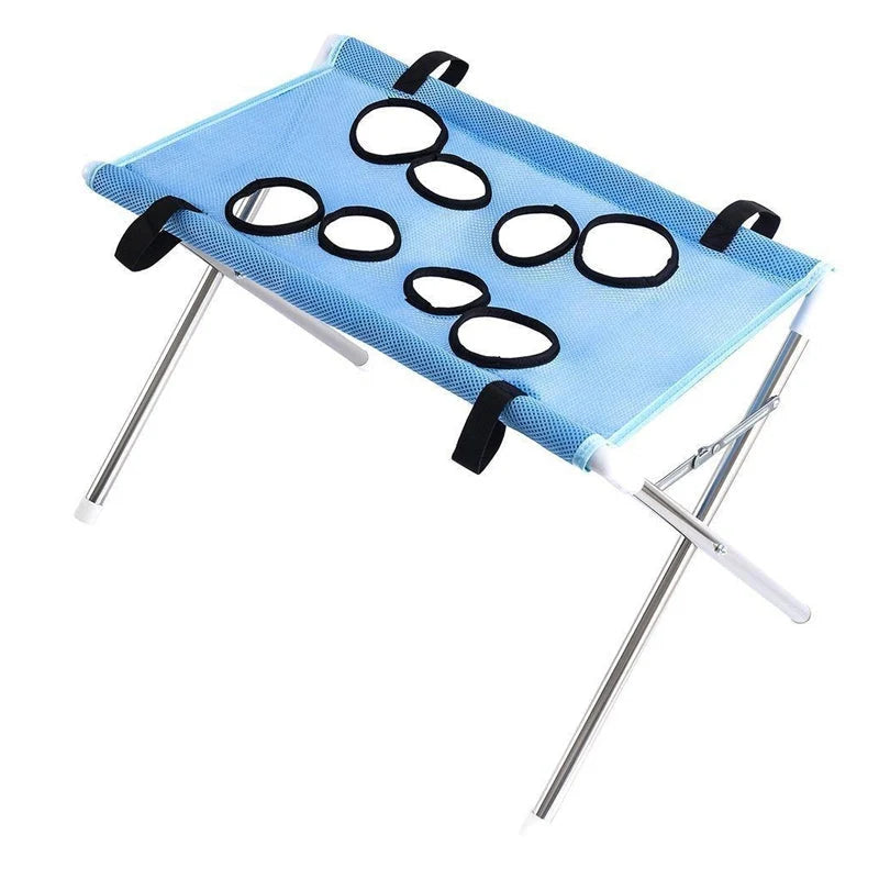 TailDelight 2-in-1 Foldable Multi-Functional Home Pet Spa Table
