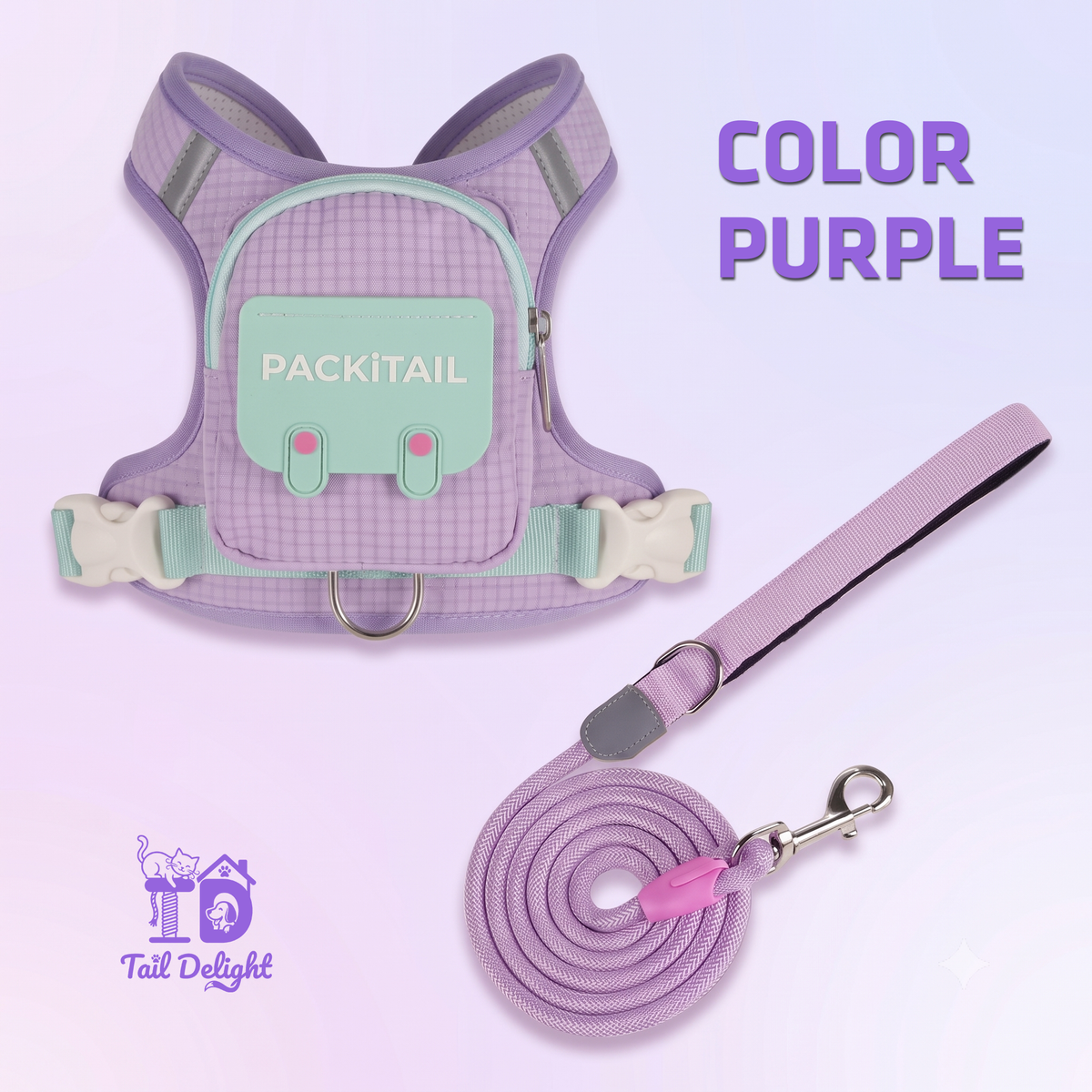 Tail Delight™ Pet Lover Backpack Harness