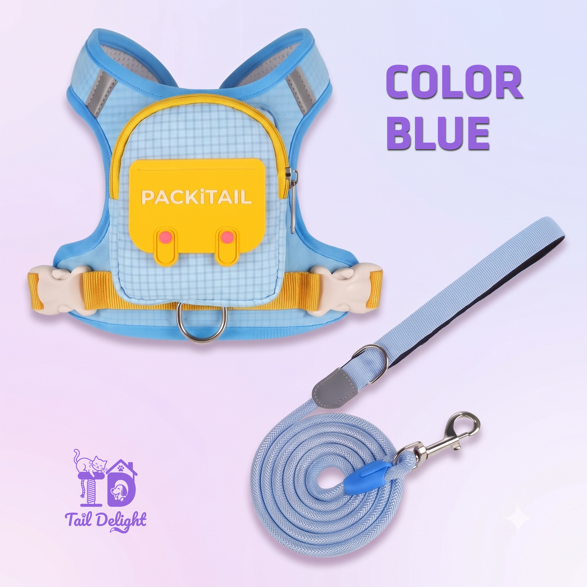 Tail Delight™ Pet Lover Backpack Harness