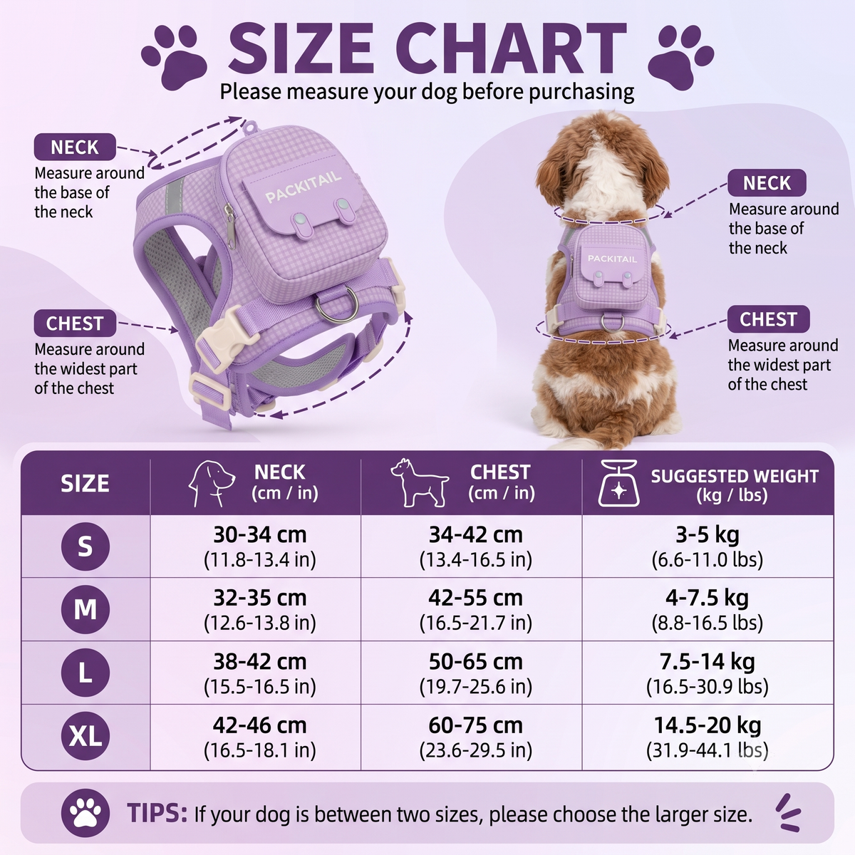 Tail Delight™ Pet Lover Backpack Harness